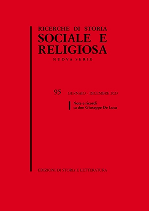 Ricerche di storia sociale e religiosa, 95 (PDF)