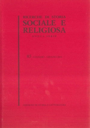 Ricerche di storia sociale e religiosa, 83 (PDF)