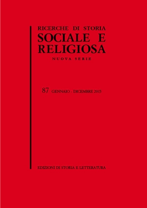 Ricerche di Storia Sociale e Religiosa, 87 (PDF)