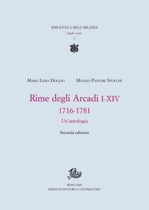 Rime degli Arcadi I-XIV, 1716-1781 (PDF)
