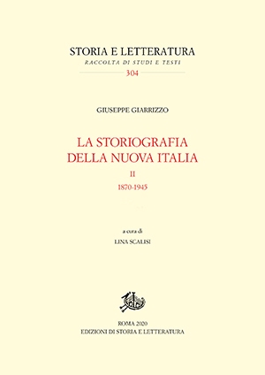 La storiografia della nuova Italia. II (PDF) La storiografia della nuova Italia. II (PDF)