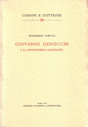 Giovanni Genocchi e la controversia modernista