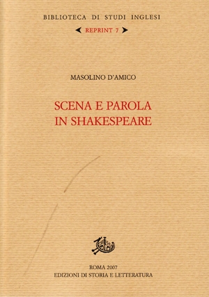 Scena e parola in Shakespeare