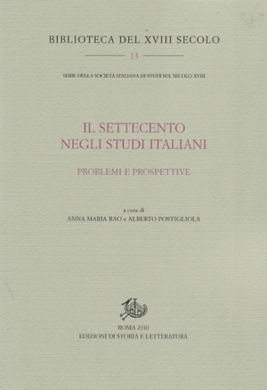 Il Settecento negli studi italiani