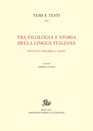 Tra filologia e storia della lingua italiana