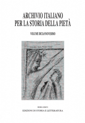 Archivio italiano per la storia della pietà, xix (PDF)