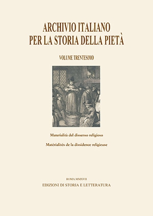 Materialità del dissenso religioso / Matérialités de la dissidence religieuse