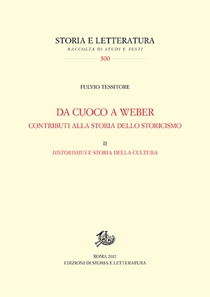 Da Cuoco a Weber. Contributi alla storia dello storicismo.II (PDF)