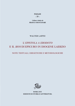 L’Epistola a Erodoto e il Bios di Epicuro in Diogene Laerzio (PDF)