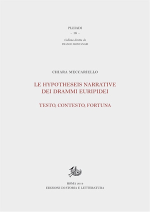 Le hypotheseis narrative dei drammi euripidei (PDF)