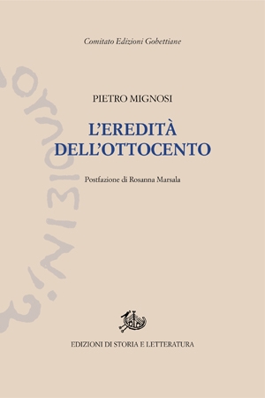 L’eredità dell’Ottocento