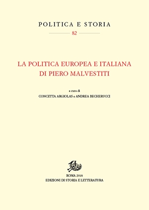 La politica europea e italiana di Piero Malvestiti