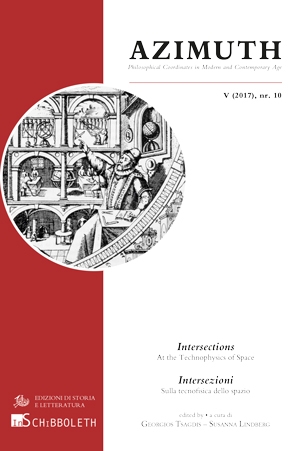 Intersections. At the Technophysics of Space / Intersezioni. Sulla tecnofisica dello spazio