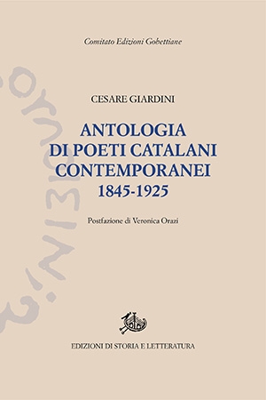 Antologia dei poeti catalani contemporanei (1845-1925)