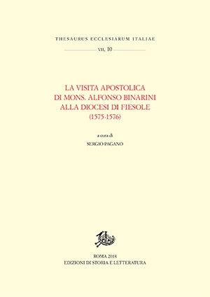 La Visita apostolica di Mons. Alfonso Binarini alla Diocesi di Fiesole (1575-1576) (PDF)