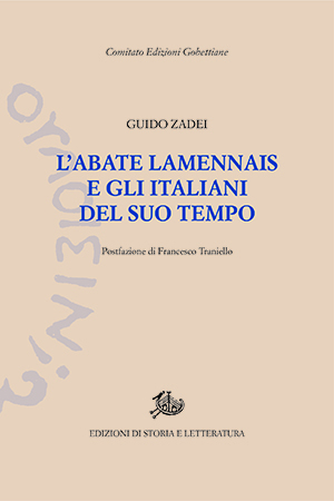 L'abate Lamennais e gli italiani del suo tempo