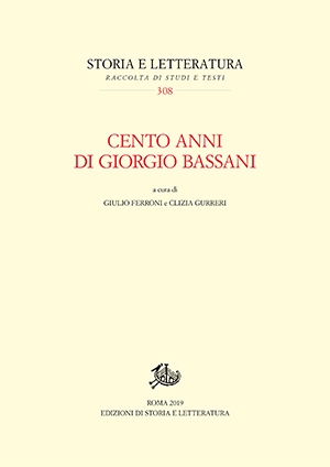 Cento anni di Giorgio Bassani (PDF)