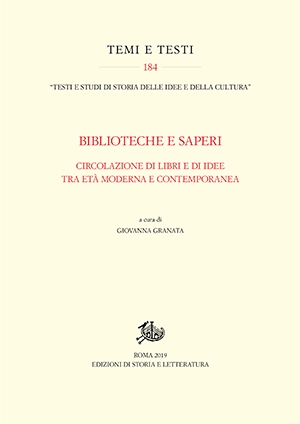 Biblioteche e saperi