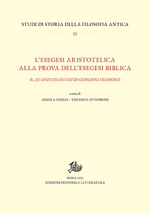 L’esegesi aristotelica alla prova dell’esegesi biblica