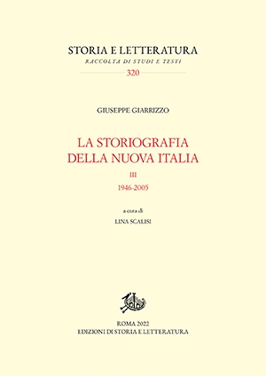 La storiografia della nuova Italia. III (PDF)