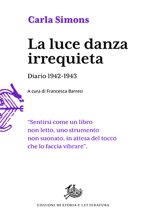 La luce danza irrequieta La luce danza irrequieta