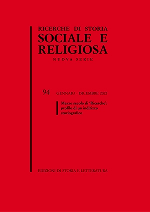 Ricerche di storia sociale e religiosa, 94