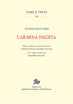 Carmina inedita