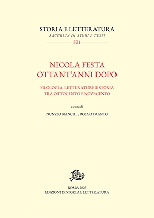 Nicola Festa ottant'anni dopo