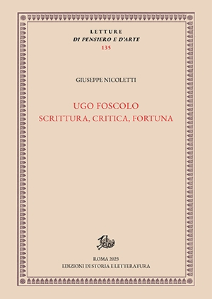 Ugo Foscolo: scrittura, critica, fortuna (PDF)