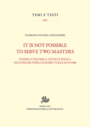 It is not possible to serve two masters