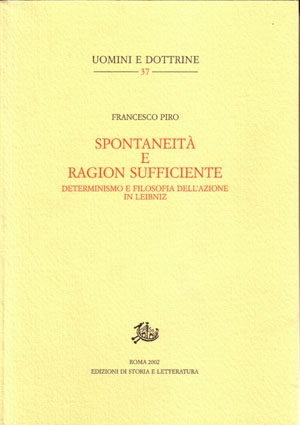 Spontaneità e ragion sufficiente