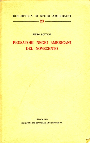 Prosatori negri americani nel Novecento