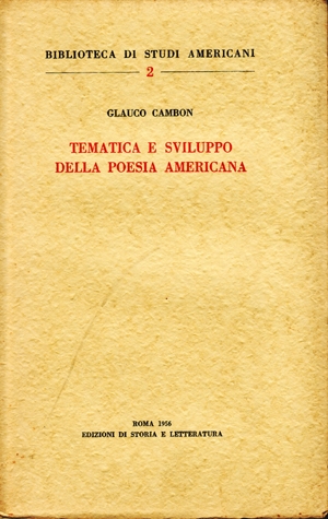 Tematica e sviluppo della poesia americana