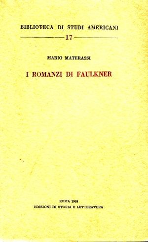 I romanzi di Faulkner