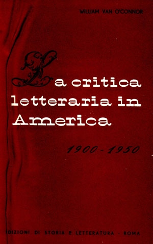 La critica letteraria in America