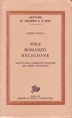 Stile, romanzo, religione