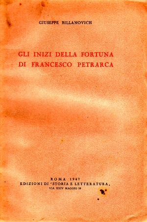 Gli inizi della fortuna di Francesco Petrarca