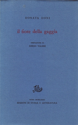 Il fiore della gaggìa