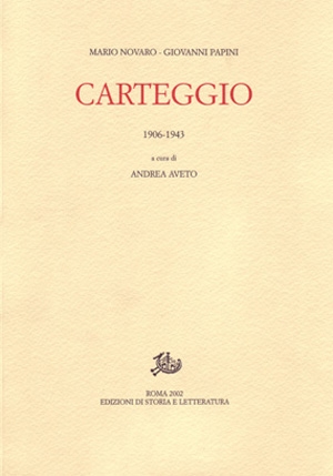 Carteggio 1906-1943