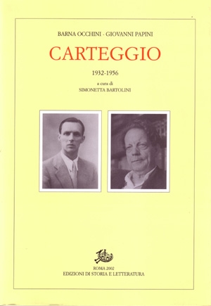 Carteggio 1932-1956