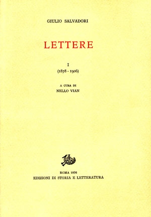 Lettere (1878-1928)