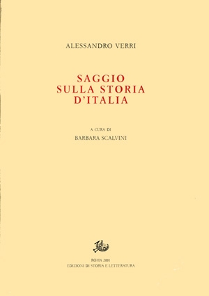 Saggio sulla storia d’Italia