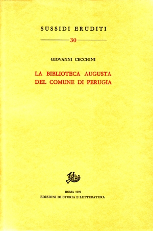La biblioteca Augusta del Comune di Perugia
