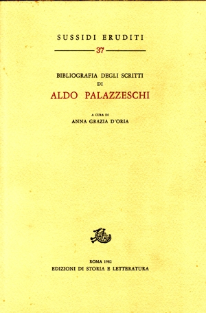 Bibliografia degli scritti di Aldo Palazzeschi