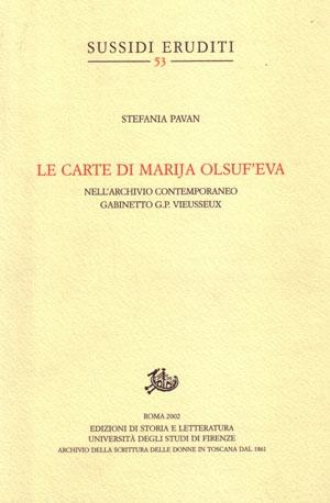 Le carte di Marija Olsuf'eva