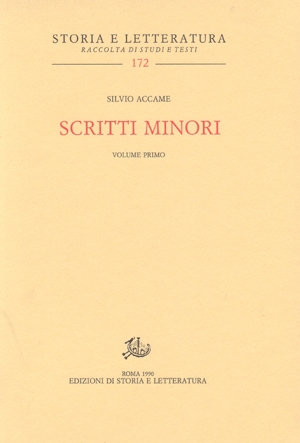 Scritti minori