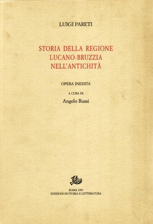 Storia della regione lucano-bruzzia nell’antichità. I