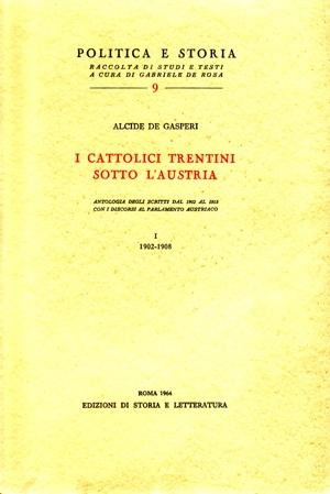 I cattolici trentini sotto l’Austria