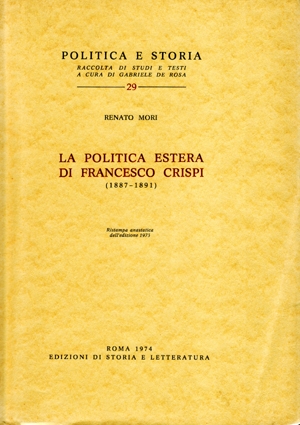 La politica estera di Francesco Crispi (1887-1891)