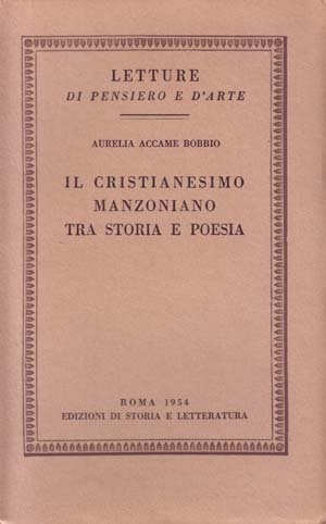 Il cristianesimo manzoniano tra storia e poesia